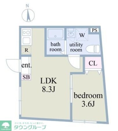 DOLCI中野富士見町の物件間取画像